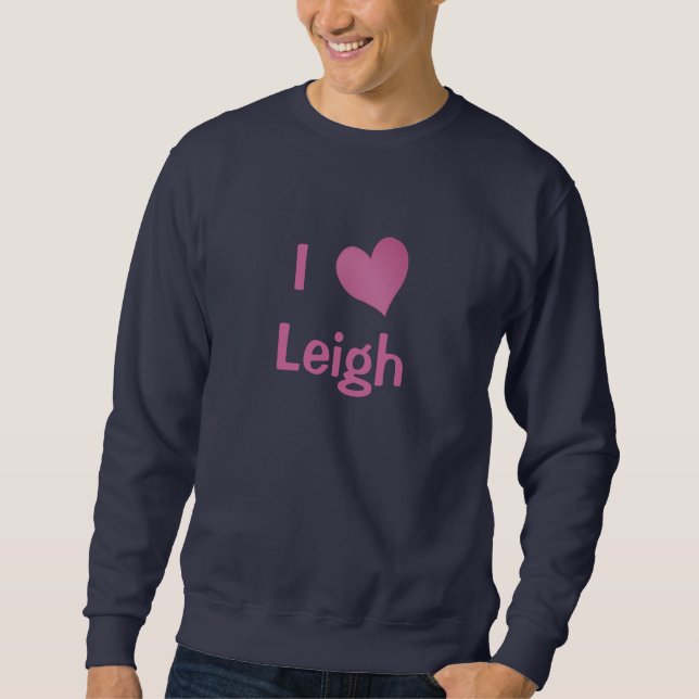 Sweatshirt J'aime Leigh (Devant)