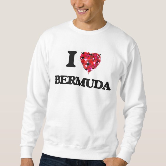 Sweatshirt J'aime les Bermudes (Devant)