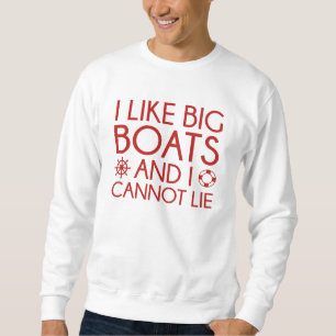 Sweatshirt J'aime les Grands Bateaux