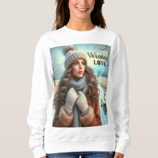 Sweatshirt J'aime l'hiver