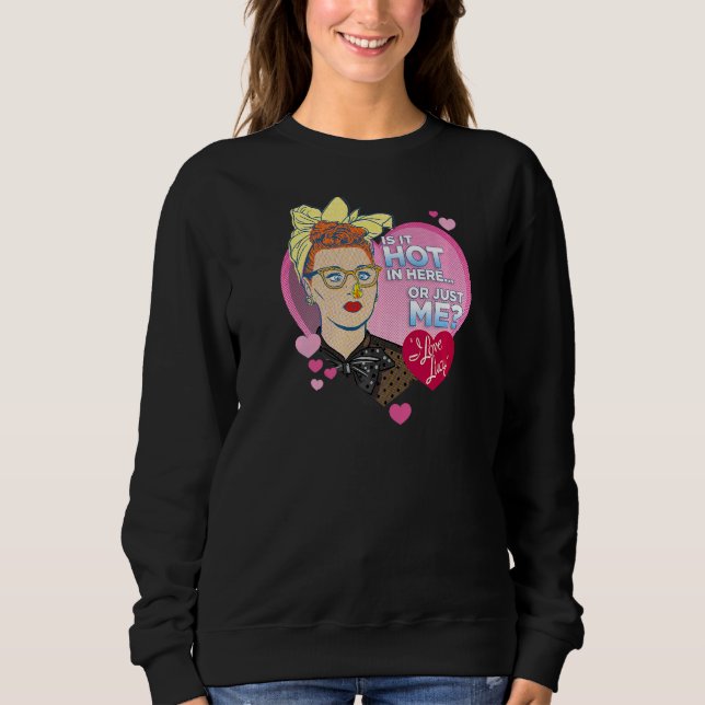 Sweatshirt J'Aime Lucy Hot (Devant)