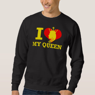 Sweatshirt J'Aime Ma Reine