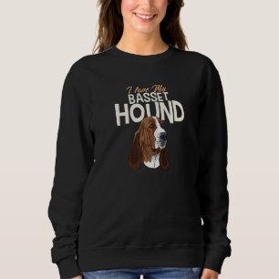 Sweatshirt J'Aime Mon Basset Hound Dog Les Basset Sont Super!