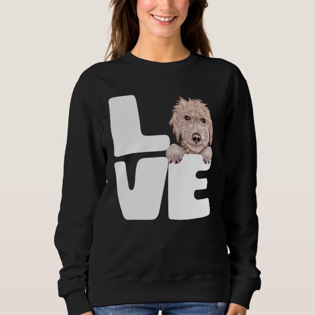 Sweatshirt J'Aime Mon Bedlington Terrier Dog (Devant)