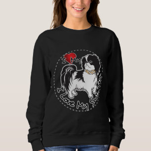 Sweatshirt J'aime mon chien de Shih Tzu