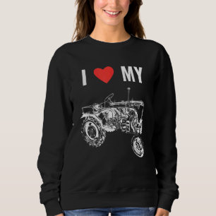 Sweatshirt J'Aime Mon Tracteur J'Aime Mon Tracteur Agriculteu
