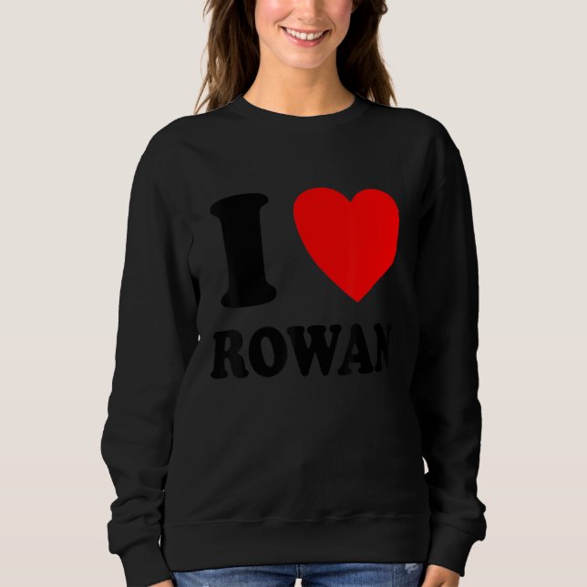 Sweatshirt J'aime Rowan (Devant)