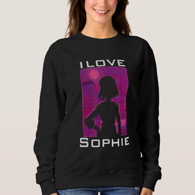 Sweatshirt J'aime Sophie (Devant)