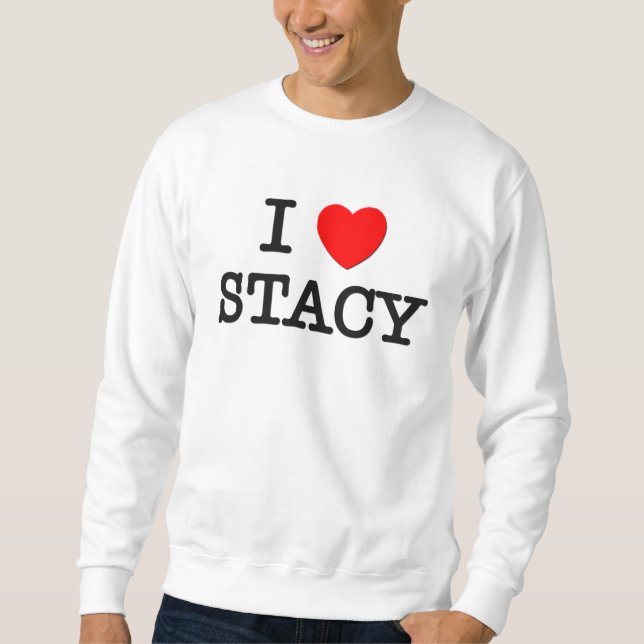 Sweatshirt J'aime Stacy (Devant)