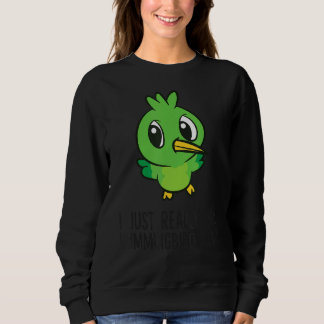 Sweatshirt J'Aime Vraiment Les Colibris