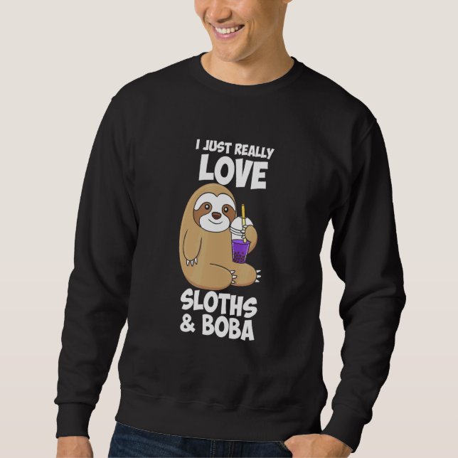 Sweatshirt J'Aime Vraiment Les Fentes Boba (Devant)