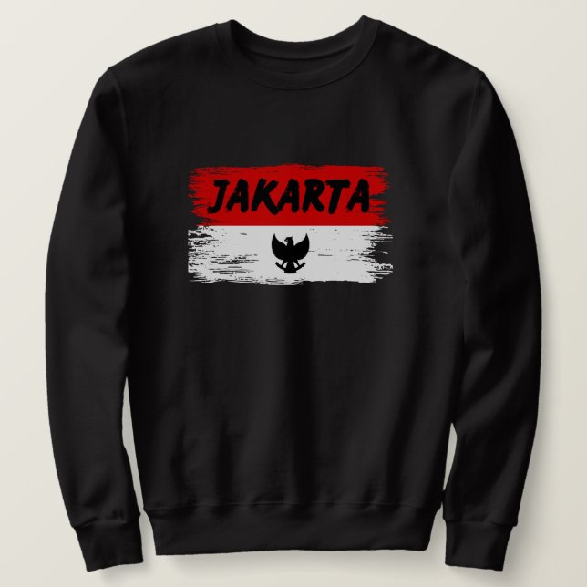 Sweatshirt Jakarta Indonésie  (Design devant)