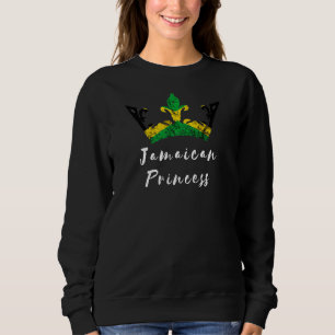 Sweatshirt Jamaïque Crown Jamaican Princess Caribbean Pride