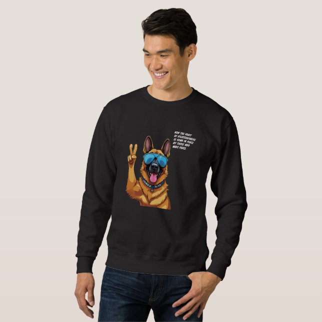 Sweatshirt James 3:18 Écriture Biblique - Chrétien (Devant entier)