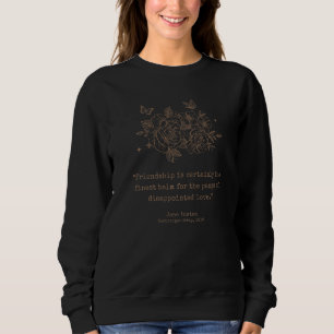 Sweatshirt Jane Austen Dark Academia Bookish Bookworm Literar