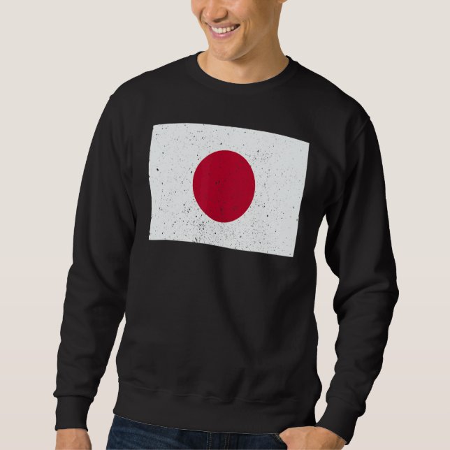 Sweatshirt Japanese Japan Flag Pride Japanese Flag (Devant)