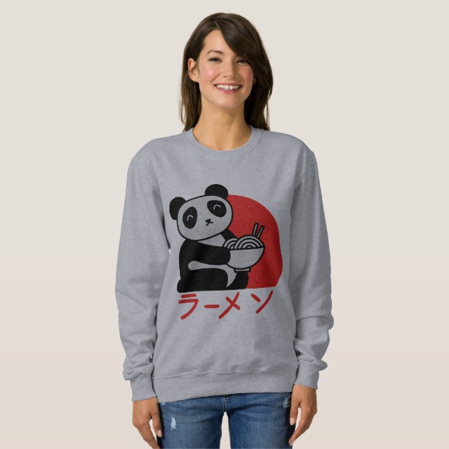 Sweatshirt Japanese Panda (Devant entier)
