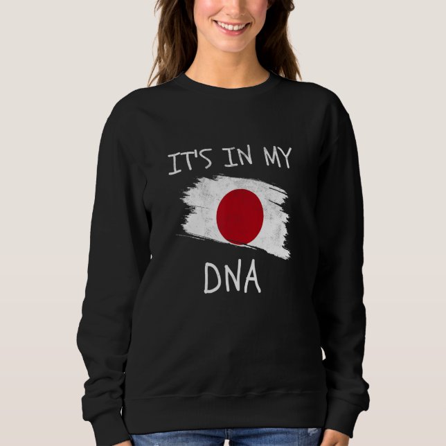 Sweatshirt Japanese Roots Country Culture It's in my DNA Japa (Devant)