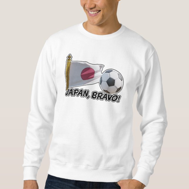 Sweatshirt Japon, Bravo ! Soccer Cheer (Devant)