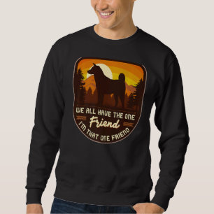 Sweatshirt Japonais Akita Inu Retro 12