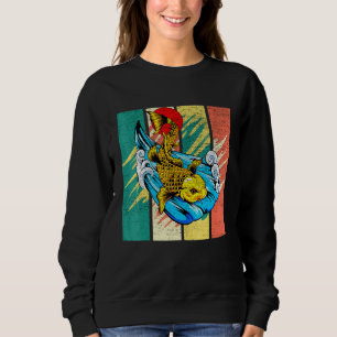 Sweatshirt Japonais Koi Carpe Poisson Vintage Rétro