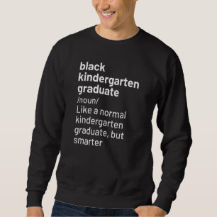 Sweatshirt Jardin D'Enfant Noir Africain Américain G