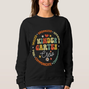 Sweatshirt Jardin d'enfants Équipage Kinder Retour à l'école