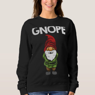 Sweatshirt Jardin Gnope Garden Gnome Graphic Garden