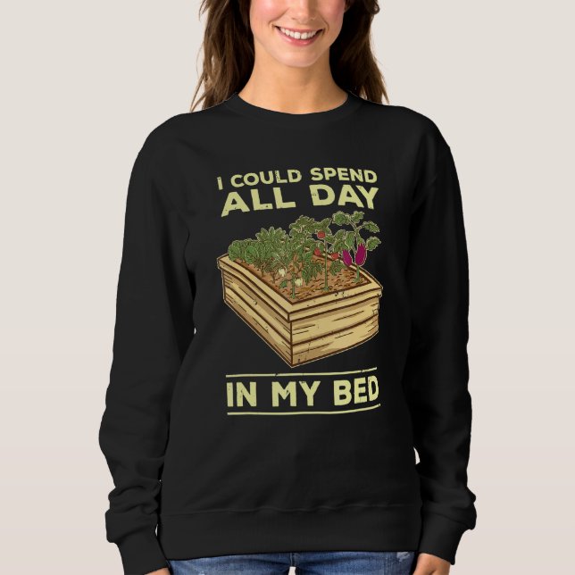 Sweatshirt Jardin Lit Légumes Gardener Grandma Gardening M (Devant)