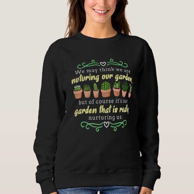 Sweatshirt Jardin Plante Jardin Hobby Jardin Jardin Nu (Devant)