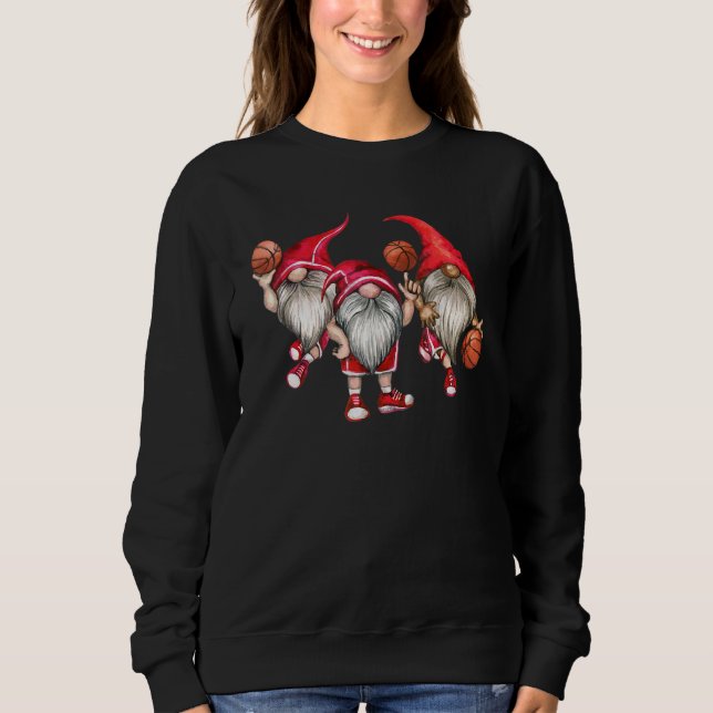 Sweatshirt Jardin scandinave de basket-ball Tomte (Devant)