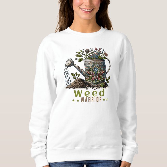 Sweatshirt Jardinage du guerrier (Devant)