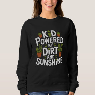Sweatshirt Jardinage Enfants Plante Amour Et Jardin Amoureux