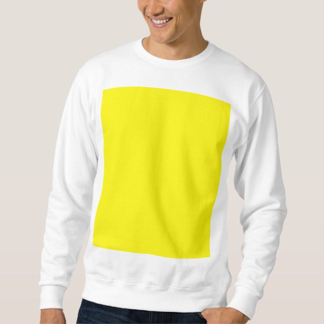 Sweatshirt Jaune Extra Clair (Devant)