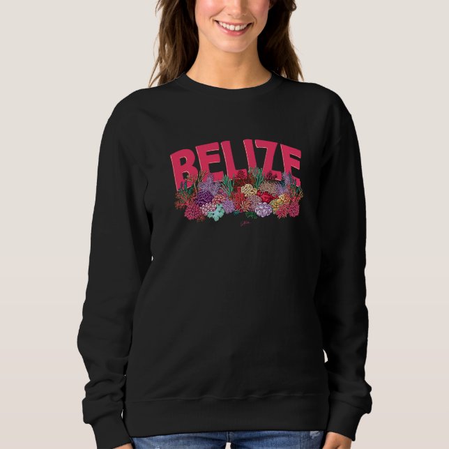 Sweatshirt Jcombs Belize Coral Reef Garden (Devant)