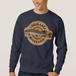 Sweatshirt JCombs Leech Lake Minnesota Northern Pike Fishing