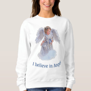 Sweatshirt Je crois aux anges