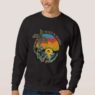 Sweatshirt Je Crois En Humains Aliens Vie Extraterrestre