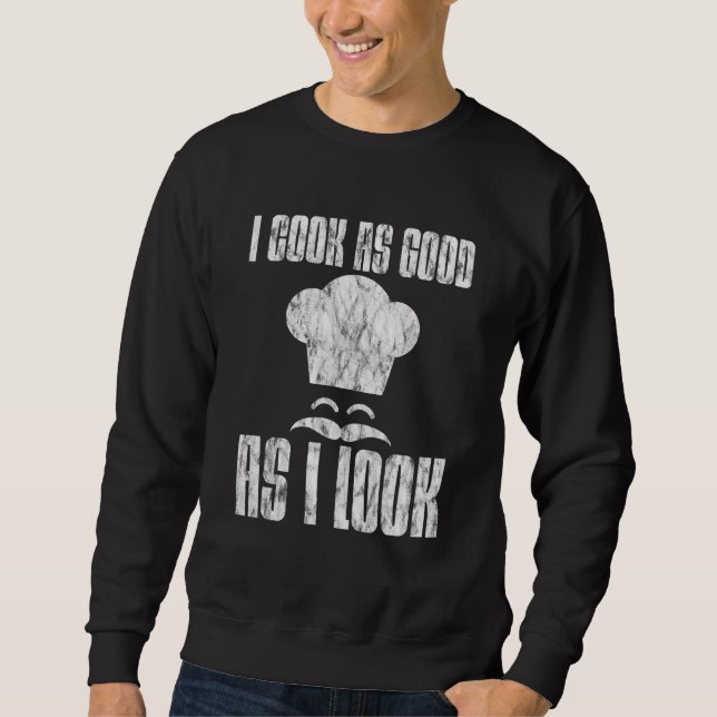 Sweatshirt Je Cuis Aussi Bien Que Je Sais - (Devant)