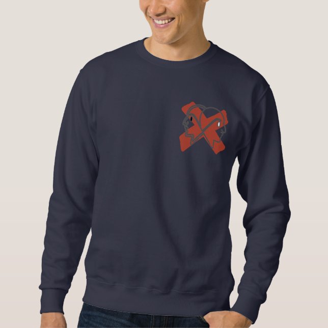 SWEATSHIRT JE DÉTESTE LE DOUBLE VISAGE (Devant)