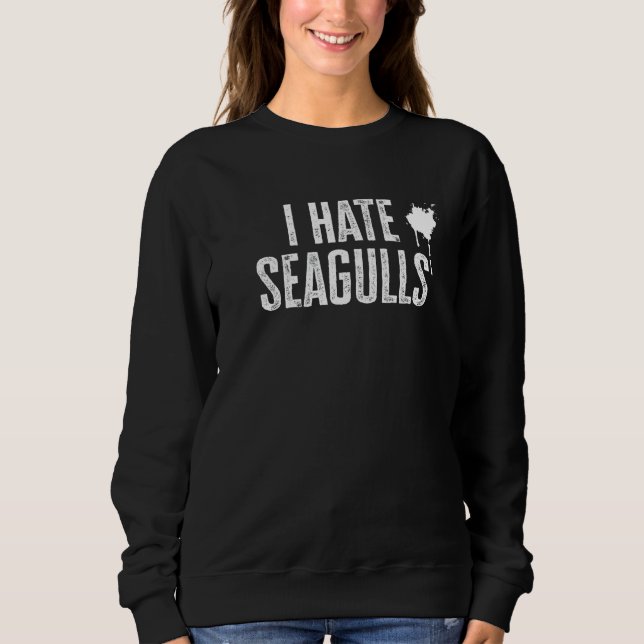 Sweatshirt Je Déteste Les Mouettes (Devant)