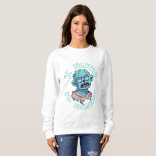 Sweatshirt je dois me détendre
