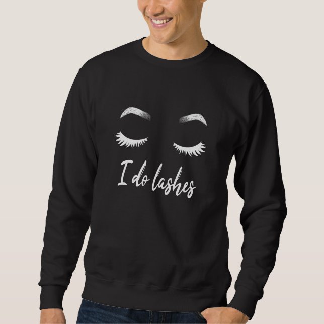 Sweatshirt Je fais des coups de maquillage Cosmétique (Devant)