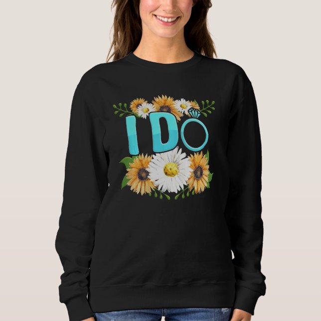 Sweatshirt Je Fais Écran Correspondant Bridesmaid Bachelorett (Devant)