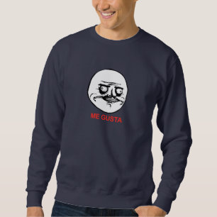 Sweatshirt Je Gusta fait face à Meme