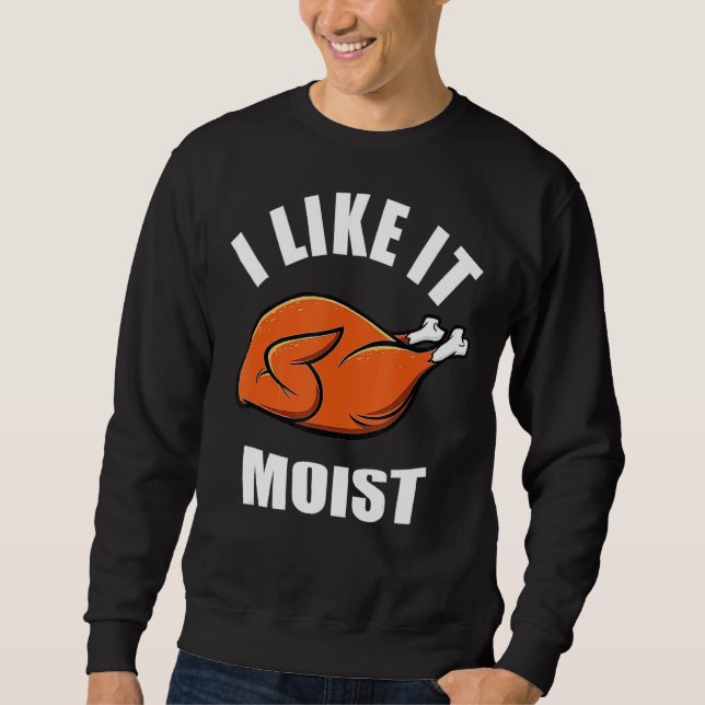 Sweatshirt Je L'Aime Moist Thankgiving (Devant)