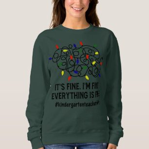 Sweatshirt Je Les Aime Véritables Arbres De Noël Épais Et Spr