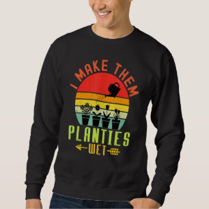 Sweatshirt Je Leur Rends Plances Jardin Vintage Mignonne Plan