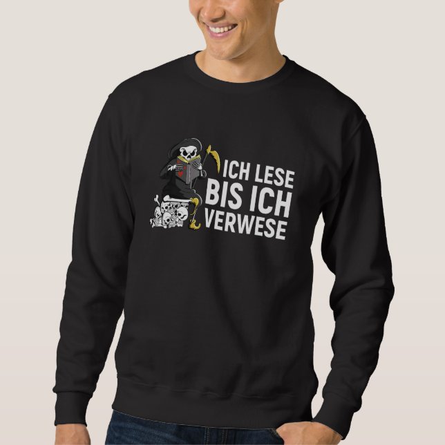Sweatshirt Je Lis Jusqu'À Ce Que Je Suis Utilisé Livres Lectu (Devant)