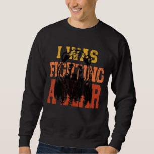 Sweatshirt Je Luttais L'Ours Pour Blessure À L'Ours Blessé Ré